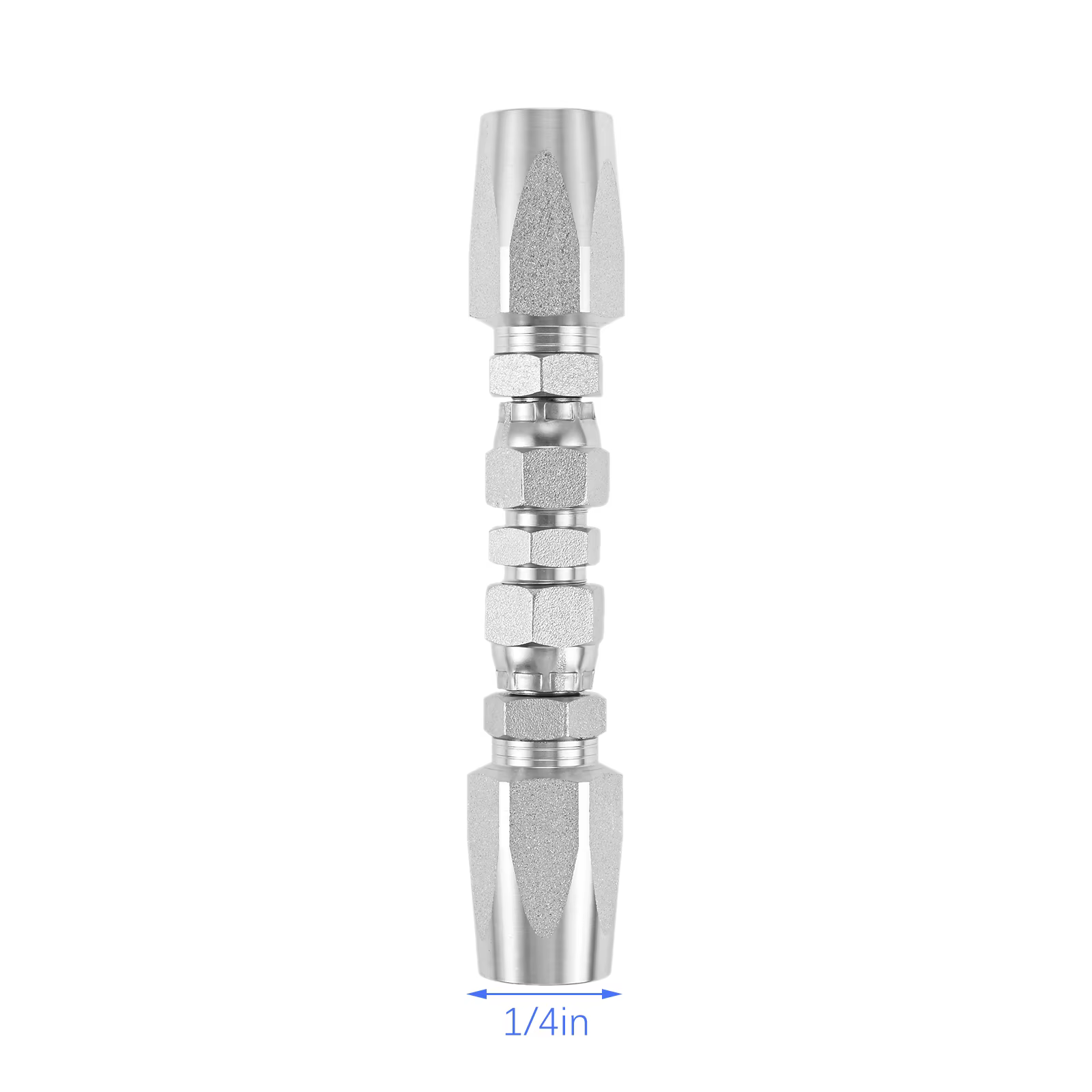 Kit de réparation sur site pour flexibles hydrauliques, 3 pièces, 1/4" 3/8" 1/2", compatible R2 R16 
