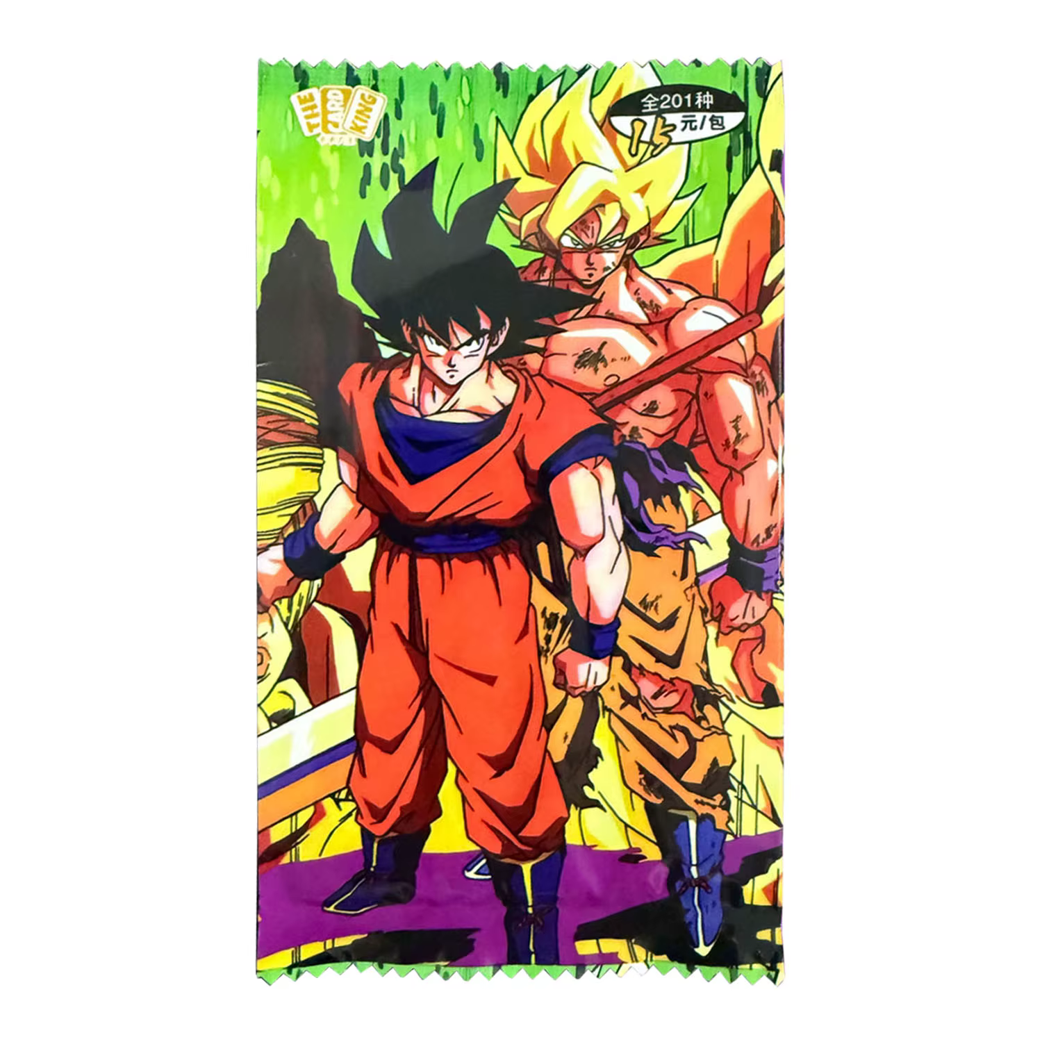 1 Boîte de Cartes Flash Aléatoires Dragon Ball TCG Super Saiyan Goku Gohan Frieza Majin Buu – Cartes
