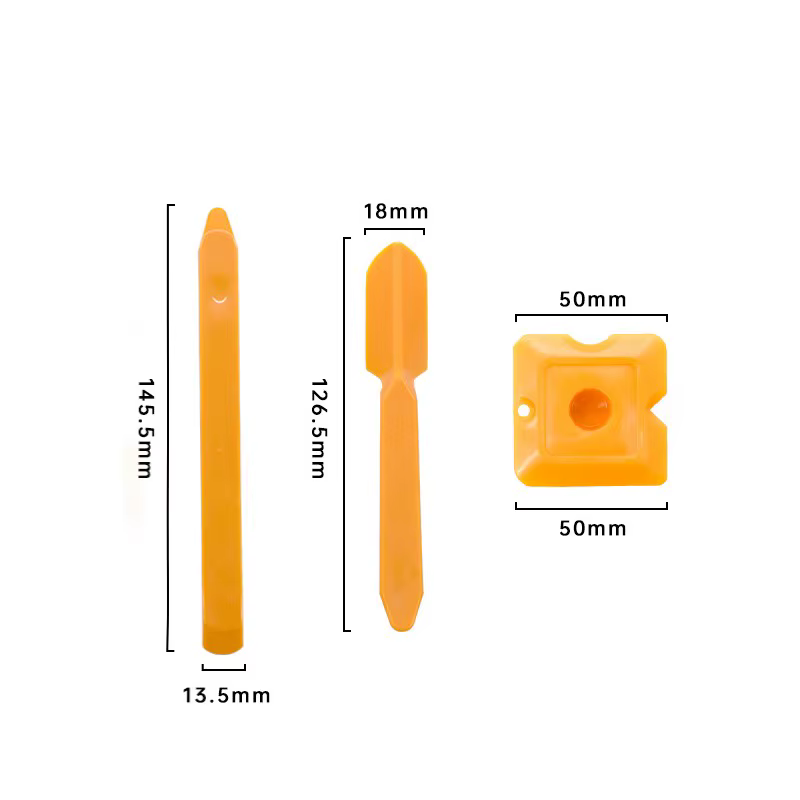 Kit d'outils de calfeutrage, spatule d'épandage de mastic de Joint, grattoir pour l'élimination des 
