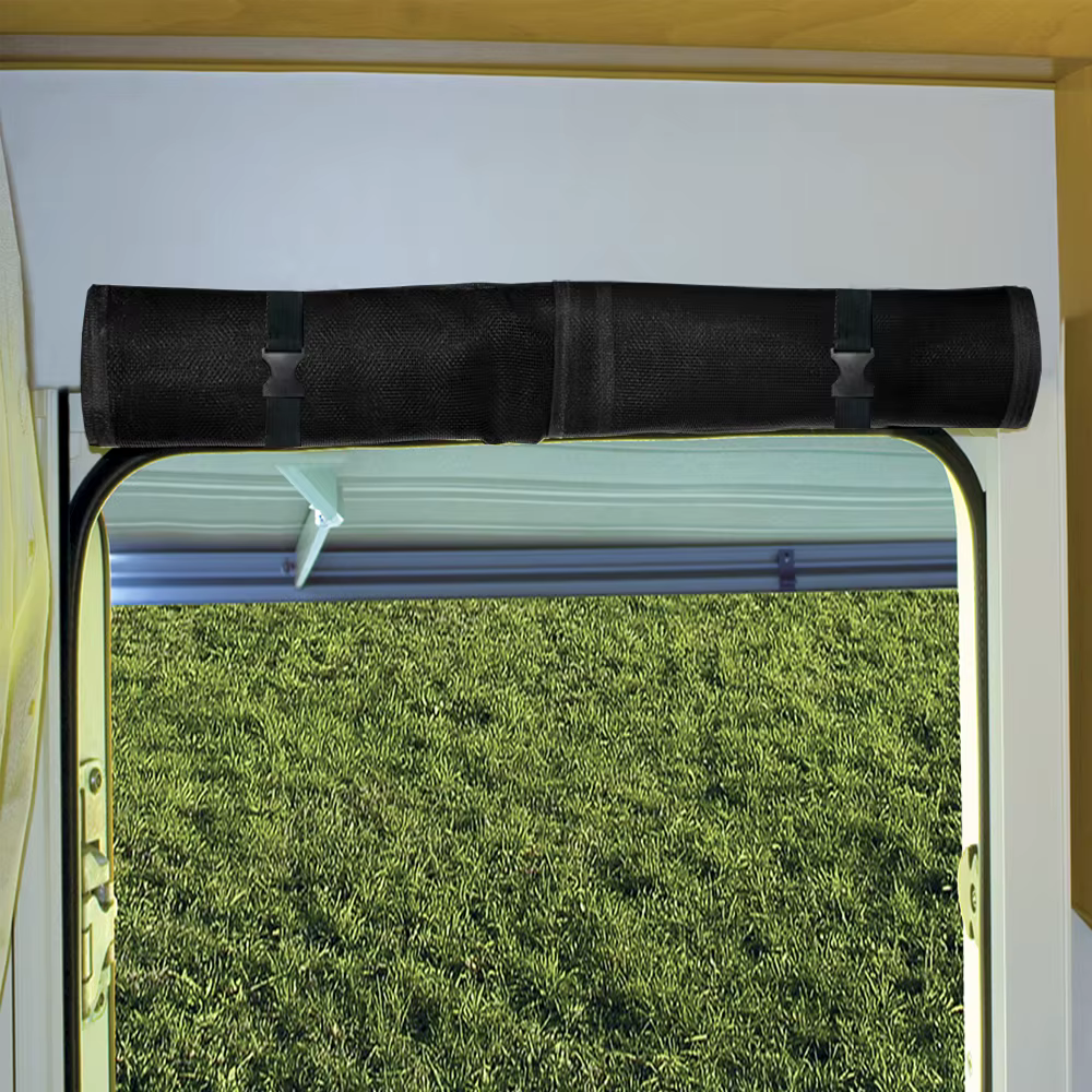 Moustiquaire universelle pour porte d'entrée de caravane, pour camping-car, caravane, insectes, exté