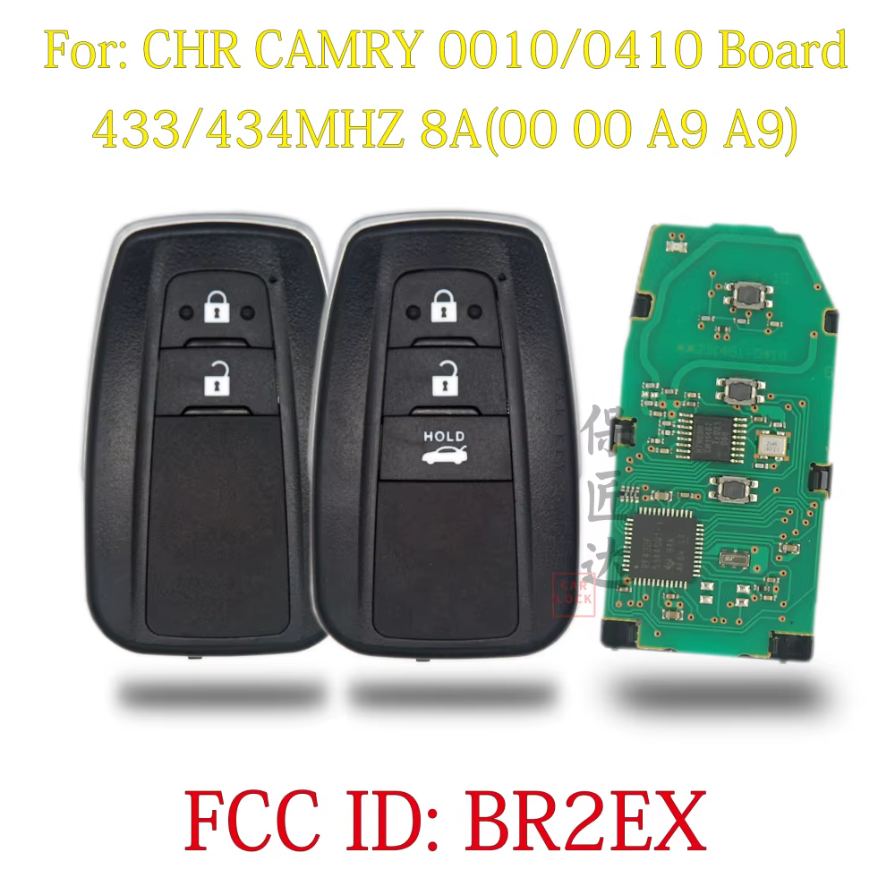 Baojiangda – clé intelligente automatique, compatible avec Toyota CHR CAMRY, télécommande authentiqu