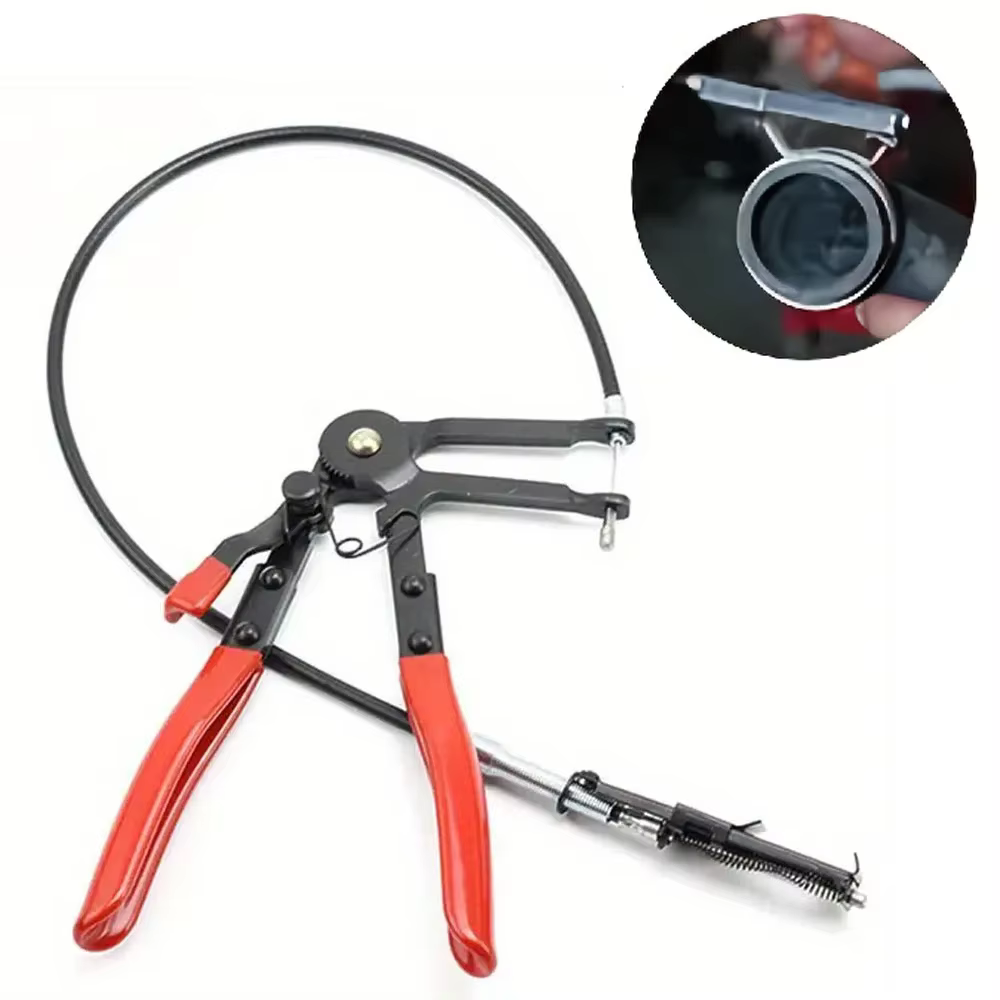 Pince de serrage de tuyau de voiture, colliers de serrage pliables, Type de câble flexible, longs co