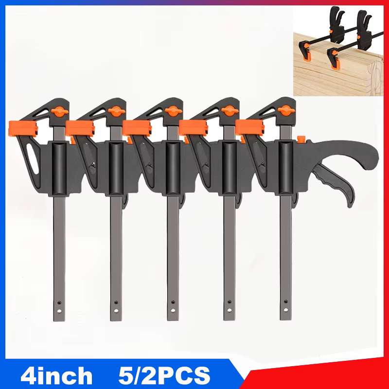 5/2 pièces barre de travail pour le travail du bois 4 pouces pince ensemble dur rapide cliquet libér