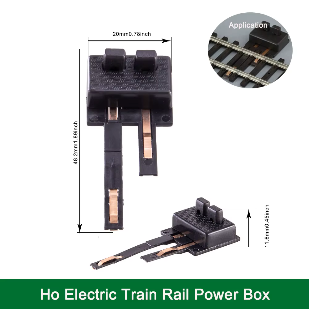 ShuBox-Ensembles de modèles de train, bandes de puissance de voie ferrée Ho, kits exécutifs de modèl