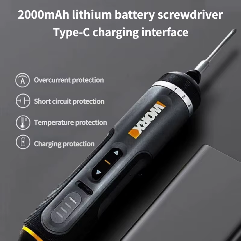 Worx 4V Mini jeu de tournevis électriques WX242 WX241 WX240 tournevis électriques sans fil intellige