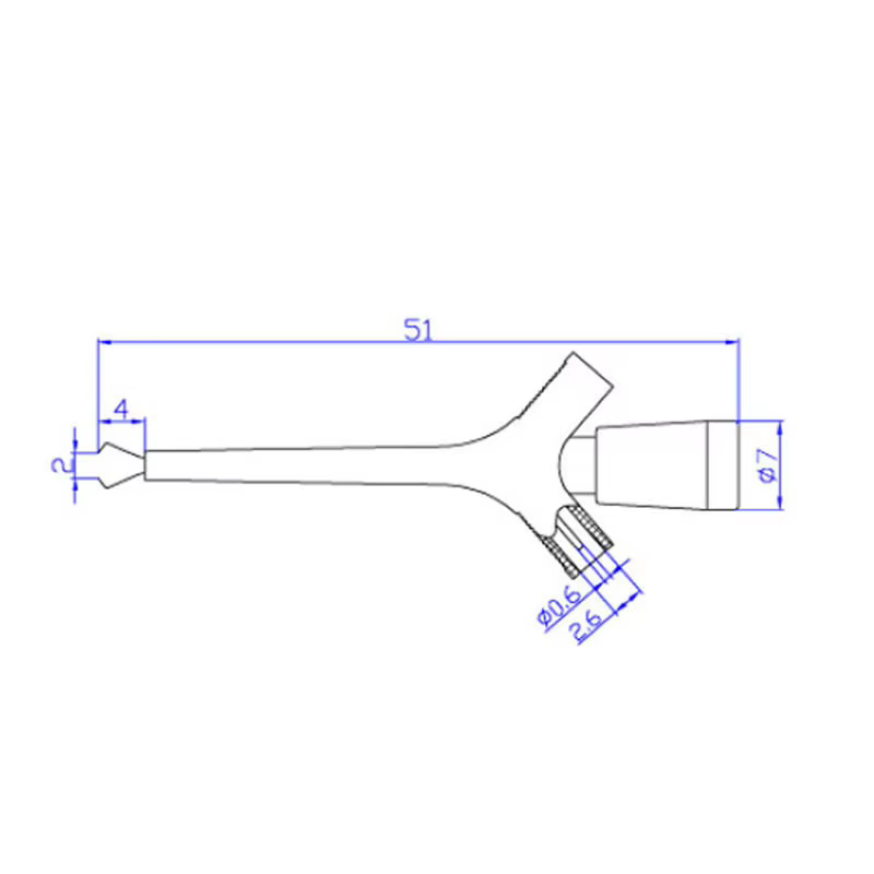 Câble de fils de Test multimètre, prise de 2mm, Clip de Test IC rapide Miniature