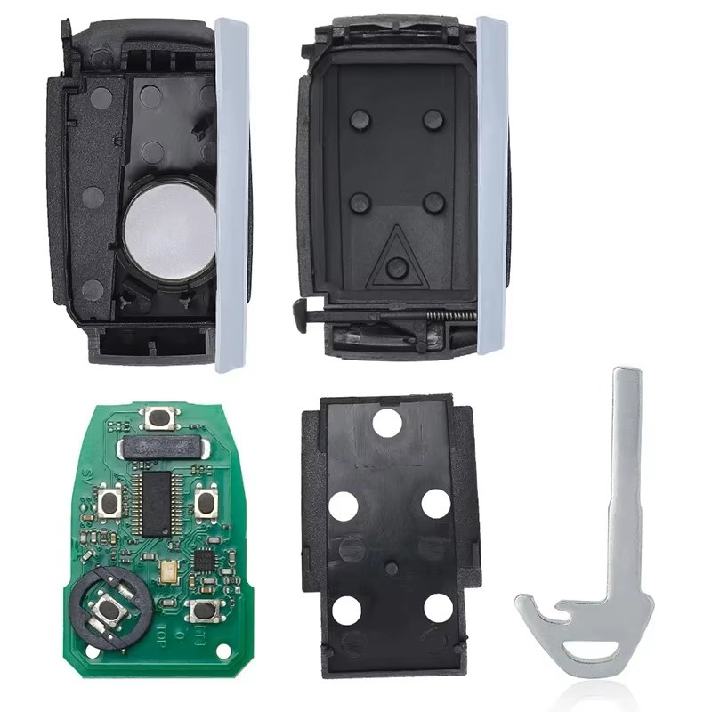 KEYECU 315/433MHz FSK ASK pour Jaguar XF XFR XK XKR XJ8 XK8 2007- 2009 2010 2011 clé à distance inte