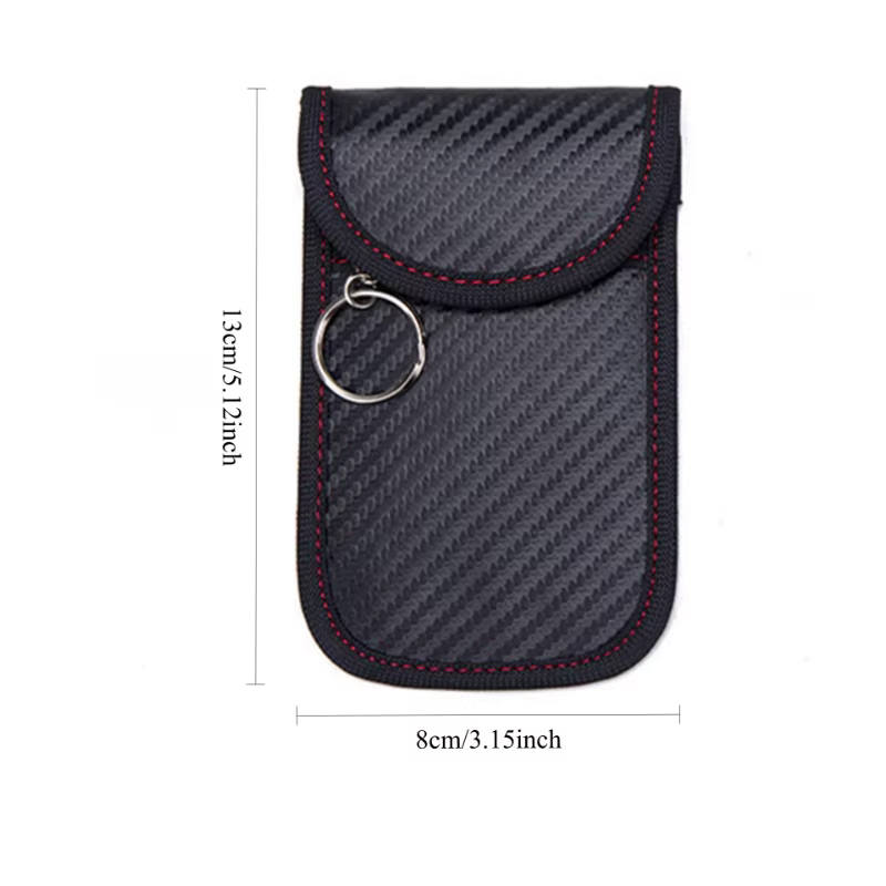 Sac bloqueur de Signal de clé de voiture, pochette de blocage RFID étanche et ignifuge, sac Faraday 