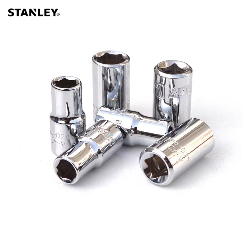 Stanley 1 pièce 1/4 lecteur pouces douille 5/32 3/16 7/32 1/4 9/32 5/16 11/32/3/8 7/16 1/2 clé à dou