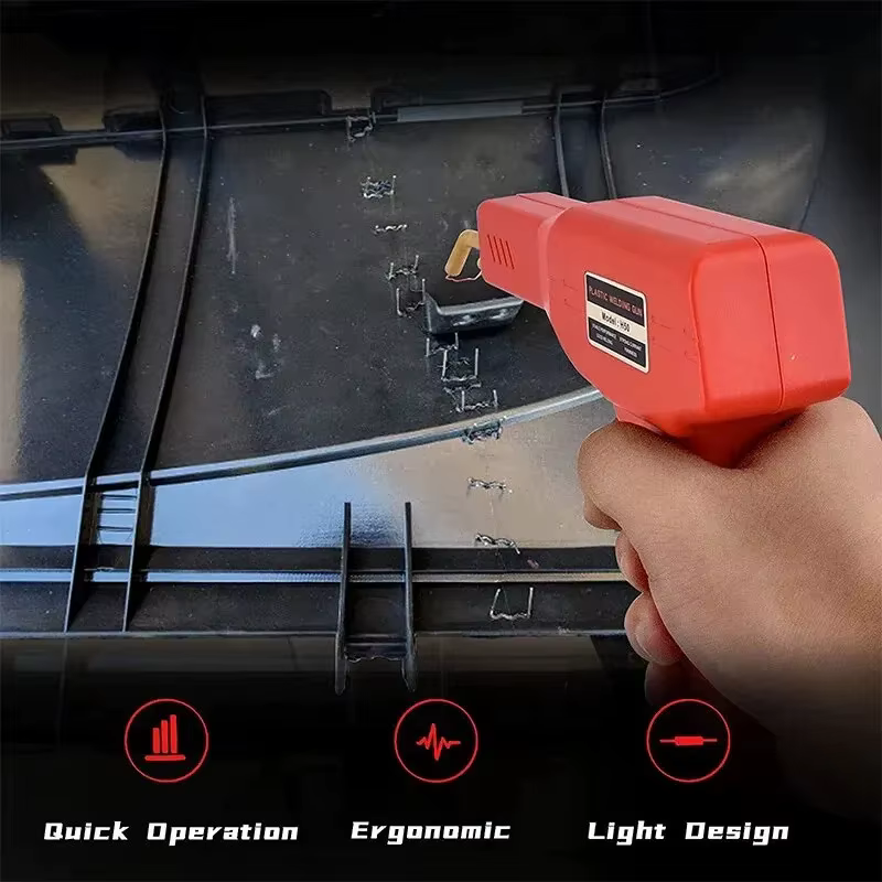 Soudeurs en plastique pratiques 50W, outils de Garage, agrafeuses à chaud, Machine de réparation d'a