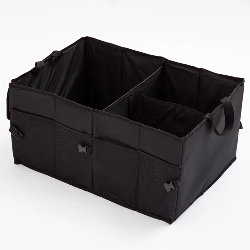 Boîte de rangement pliable pour voiture, grande boîte de transport pour camping-car, boîte de rangem