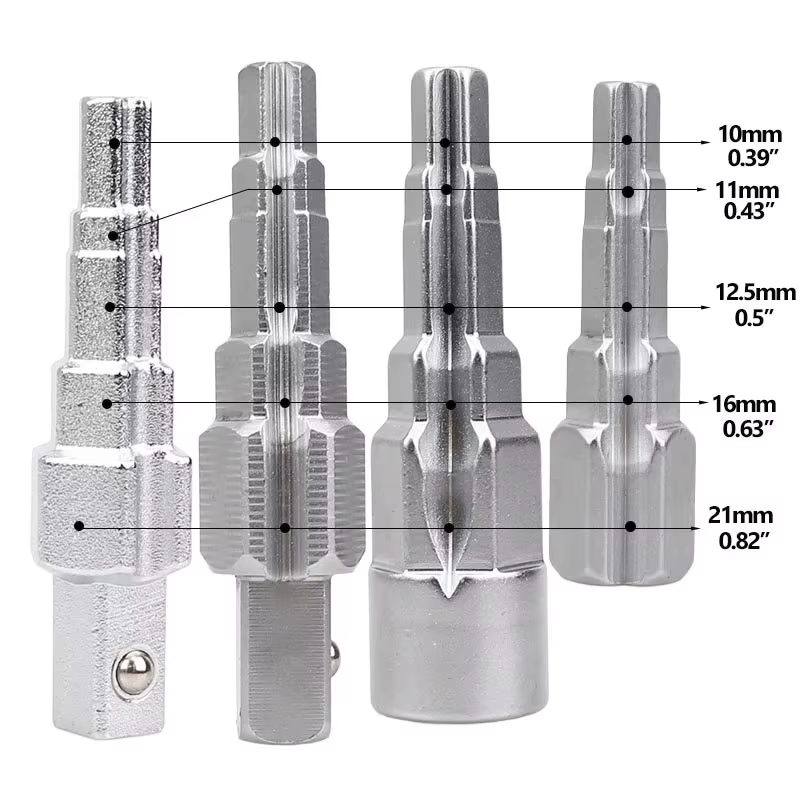 Clé à cliquet en acier au carbone, outil à main de 10 à 21mm, radiateur à tétons Durable, fourniture