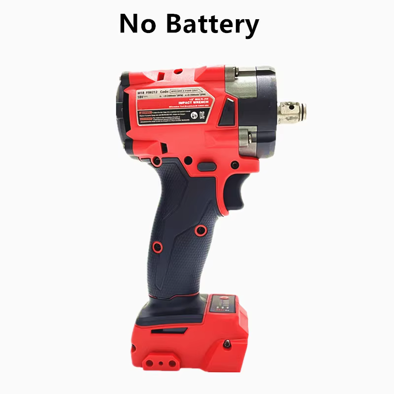 Compatible pour Milwaukee 18V batterie clé électrique sans fil tournevis sans brosse perceuse à perc
