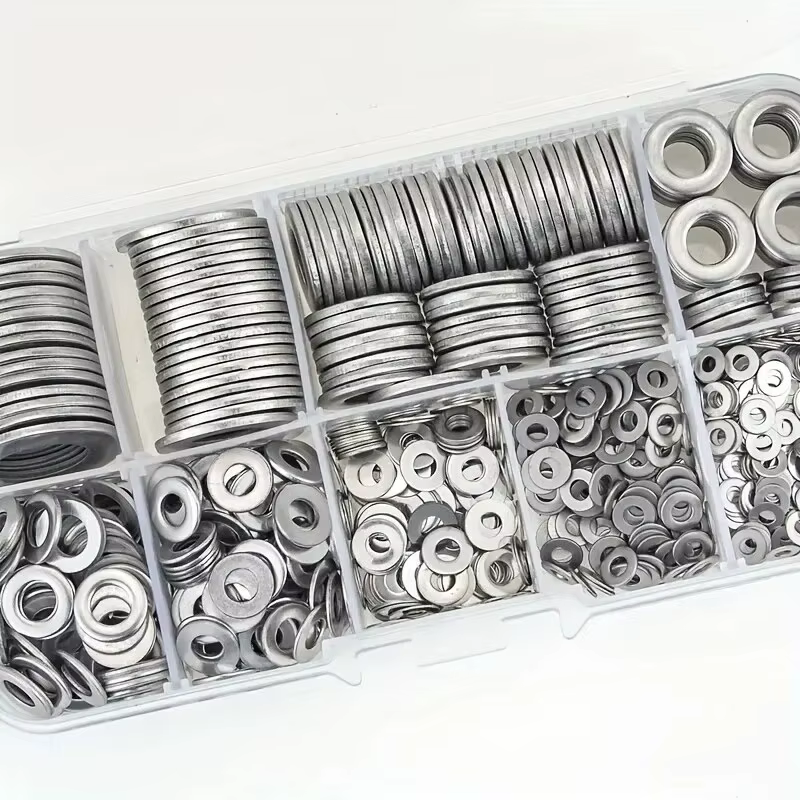 Ensemble de rondelles plates en acier inoxydable 360/580 pièces 304, parfait pour la décoration inté