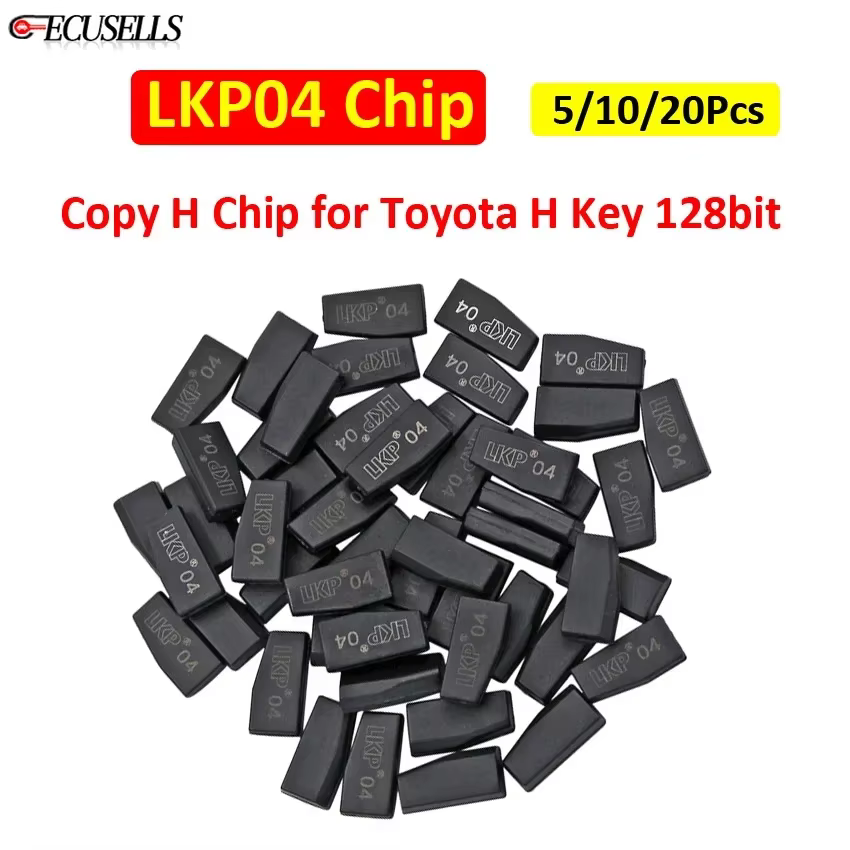 Ecusells puce de clé de voiture LKP-04 LKP04 puce en céramique LKP-04 copie H puce pour Toyota H-key