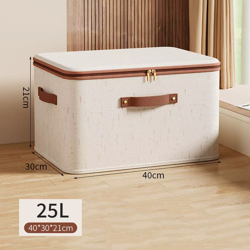 Organisateur de placard avec fermeture éclair pour la maison, portable, gain de place, durable, plia