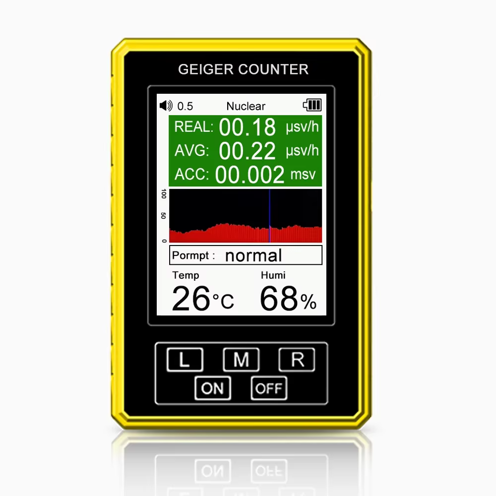 Détecteur de rayonnement nucléaire EMF numérique Portable XR-3 Pro, compteur Geiger pour des mesures