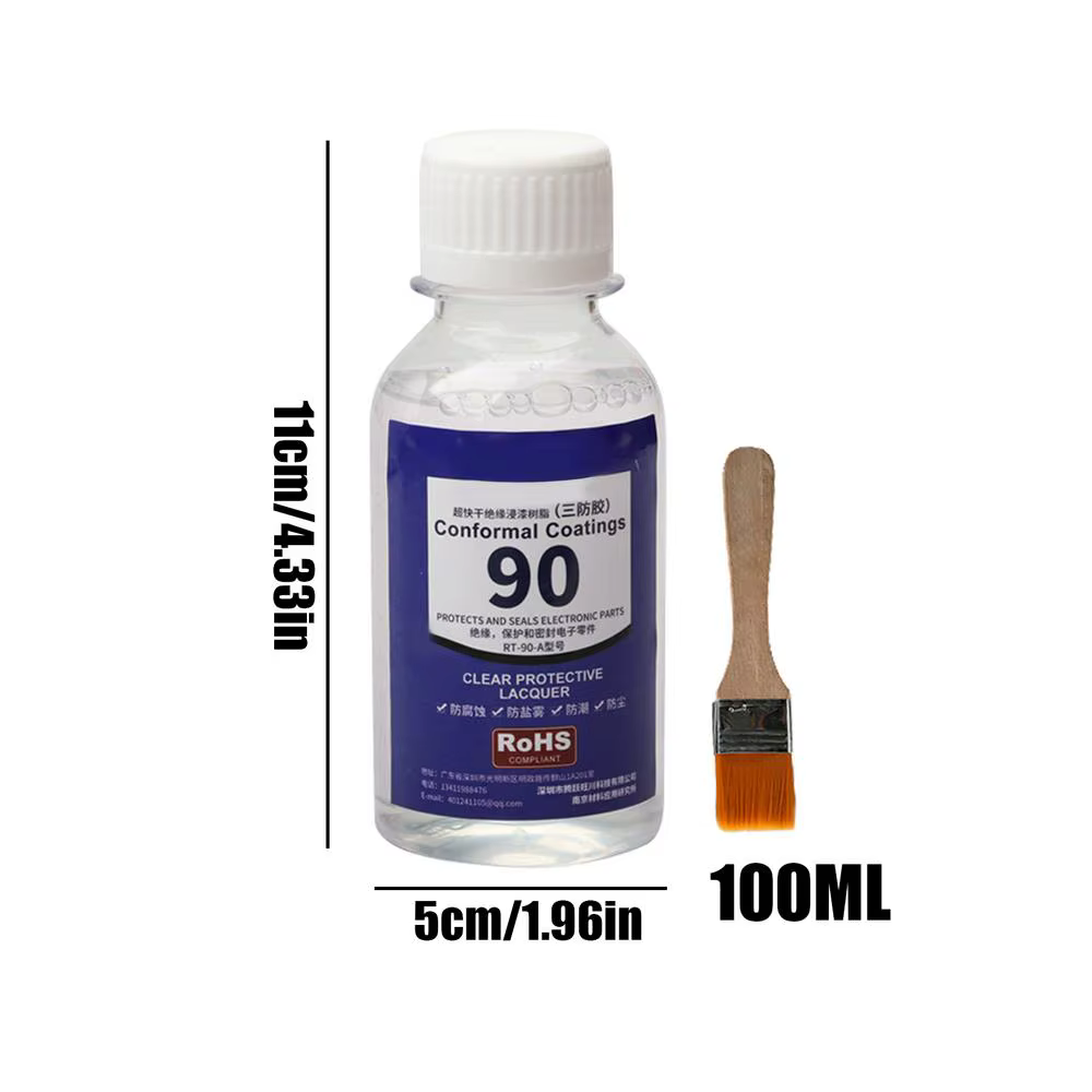Scellant électronique pour carte de circuit imprimé 100ML, scellant isolant, anti-humidité, colle de