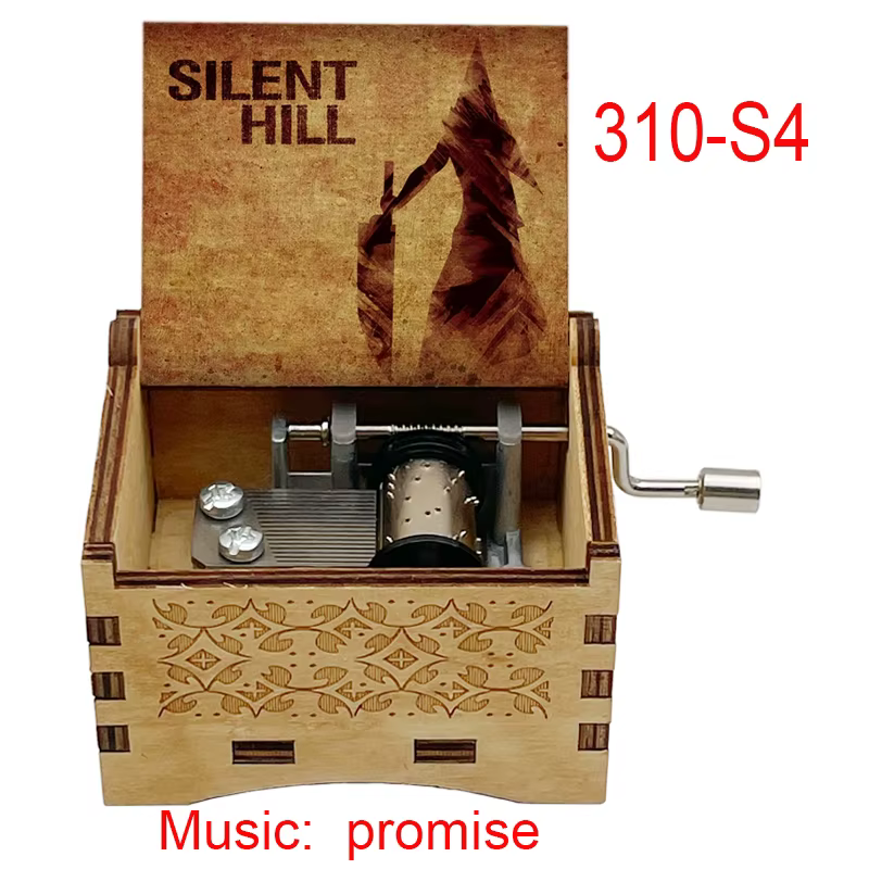 Boîte à musique adaptée à la musique de fond du jeu Silent Hill, 18 tons, décoration de chambre, orn
