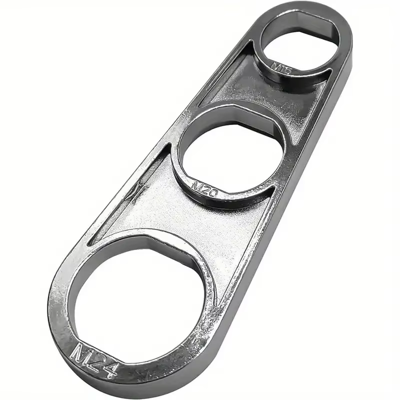 Clé universelle d'aérateur de robinet, outil robuste 6 en 1 en alliage de Zinc pour becs de cuisine 
