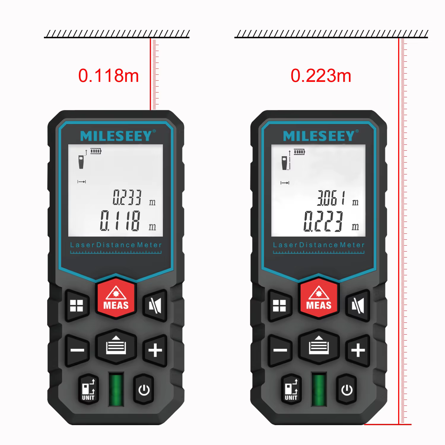 Mileseey X5 X6 distancemètre laser professionnel, télémètre laser trena télémètre laser metro,Expédi