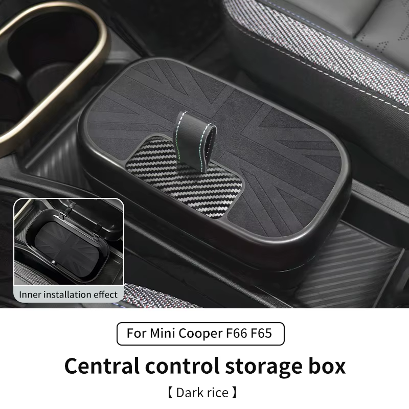 Boîte de rangement d'accoudoir Central pour BMW Mini Cooper F65 F66 2024 2024 2025, boîte de rangeme