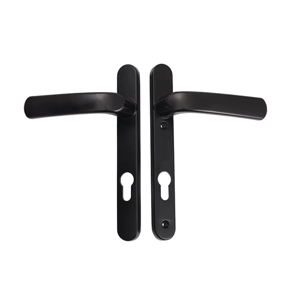 Serrures de porte en alliage d'aluminium, minimaliste, intérieur de chambre à coucher, poignée de po