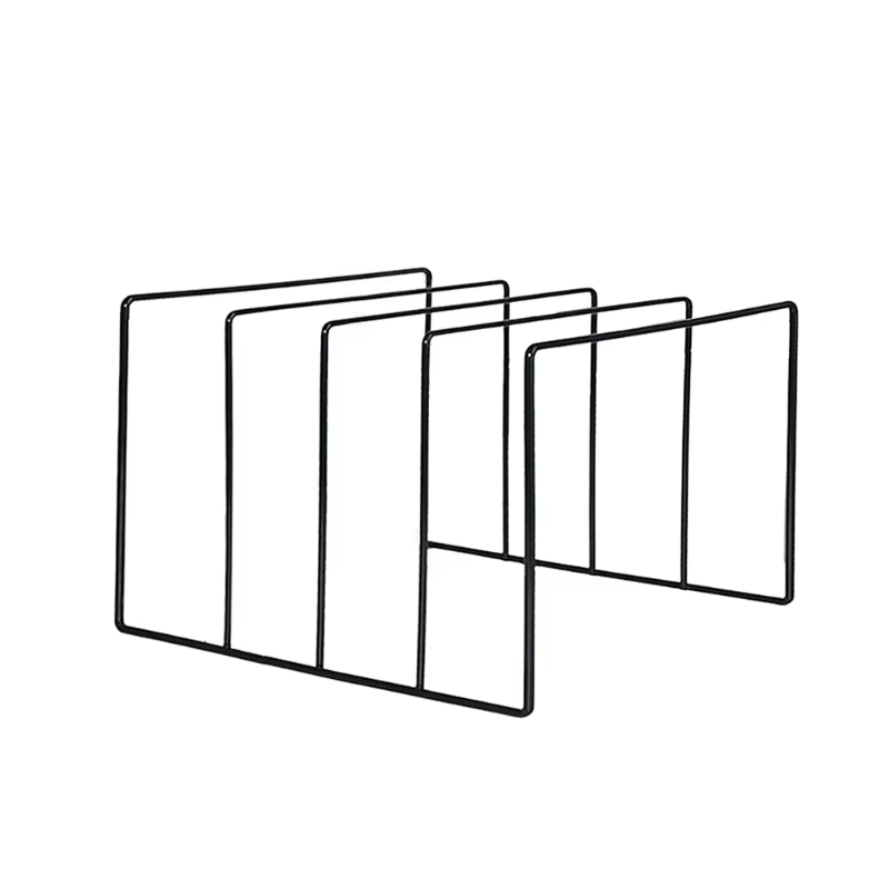 Stockage en fer métallique pour LP Record Rack Book Magzine Holder Desk Record ShelfOrgan