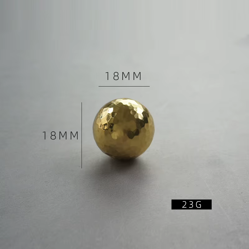 Poignée nordique en laiton pur, haut de gamme, motif de marteau fait à la main, quincaillerie de com