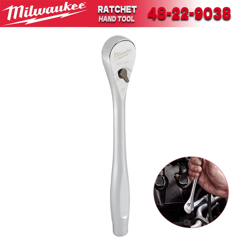 MILWAUKEE 48-22-9038 clé polyvalente à cliquet à entraînement 3/8 "outils à main Milwaukee clé à poi