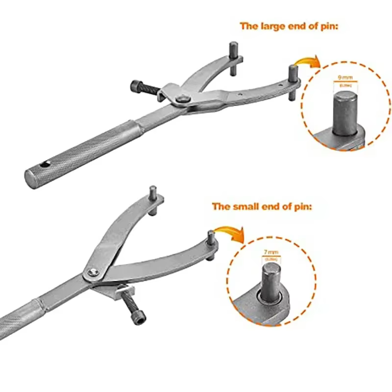 Clé d'embrayage extracteur de roulement réglable, retenue de volant d'inertie, outils de réparation,