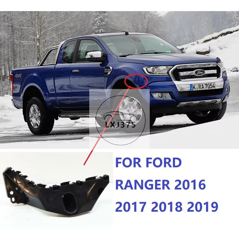 Réinitialisation de support latéral de pare-chocs avant pour Ford Ranger, nouveau, 2016, 2017, 2018,