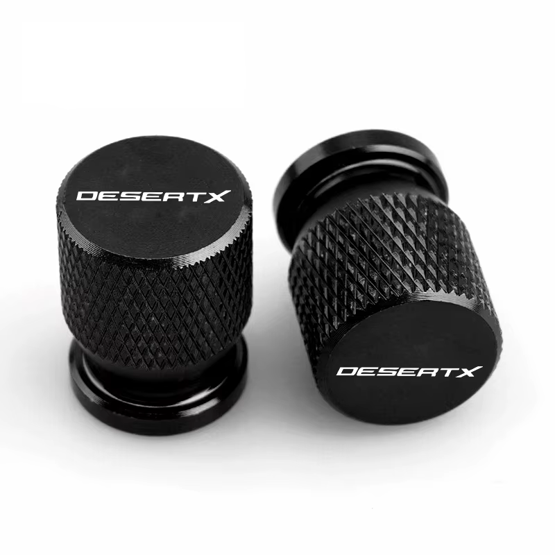 DESERTX – couvercle de tige de Valve de pneu de moto, Port d'air, bouchon, accessoires CNC pour DUCA