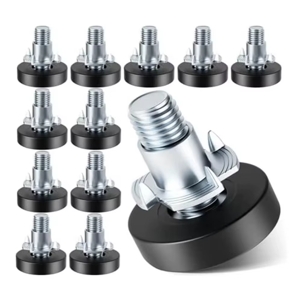 8PCS Gifts Adjustable Furniture Leveling Feet Furniture Levelers Hardware Tools Leg Levelers Table F