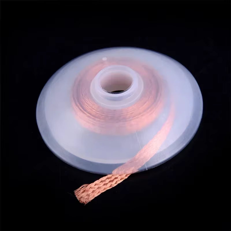 Fils de soudage de 1.5M de long, maille à dessouder, bande tressée, Point de soudage en cuivre, diss