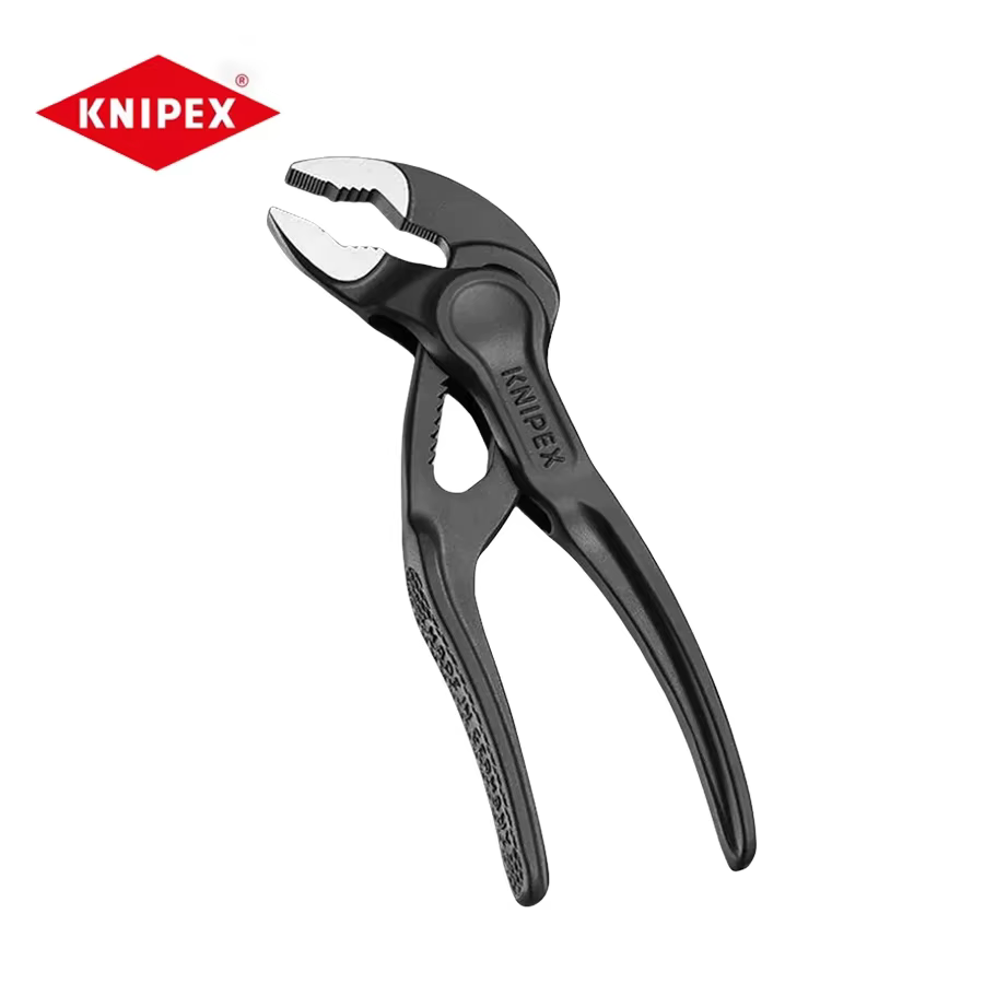 KNIPEX Cobra XS Mini pince à pompe à eau de 4 pouces, pince polie, 11 positions de réglage, outil de