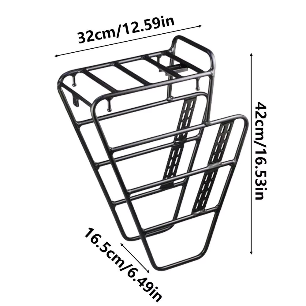 Porte-bagages avant pour vélo, support de panier de pique-nique, équipement de cyclisme sur route, r
