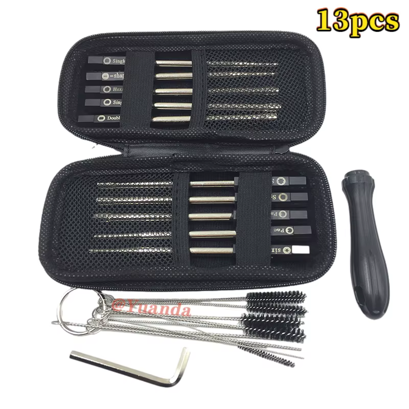 Outil de réglage du carburateur, tournevis, kit Carb Sister, 2 moteurs subventionnés, 10 pièces