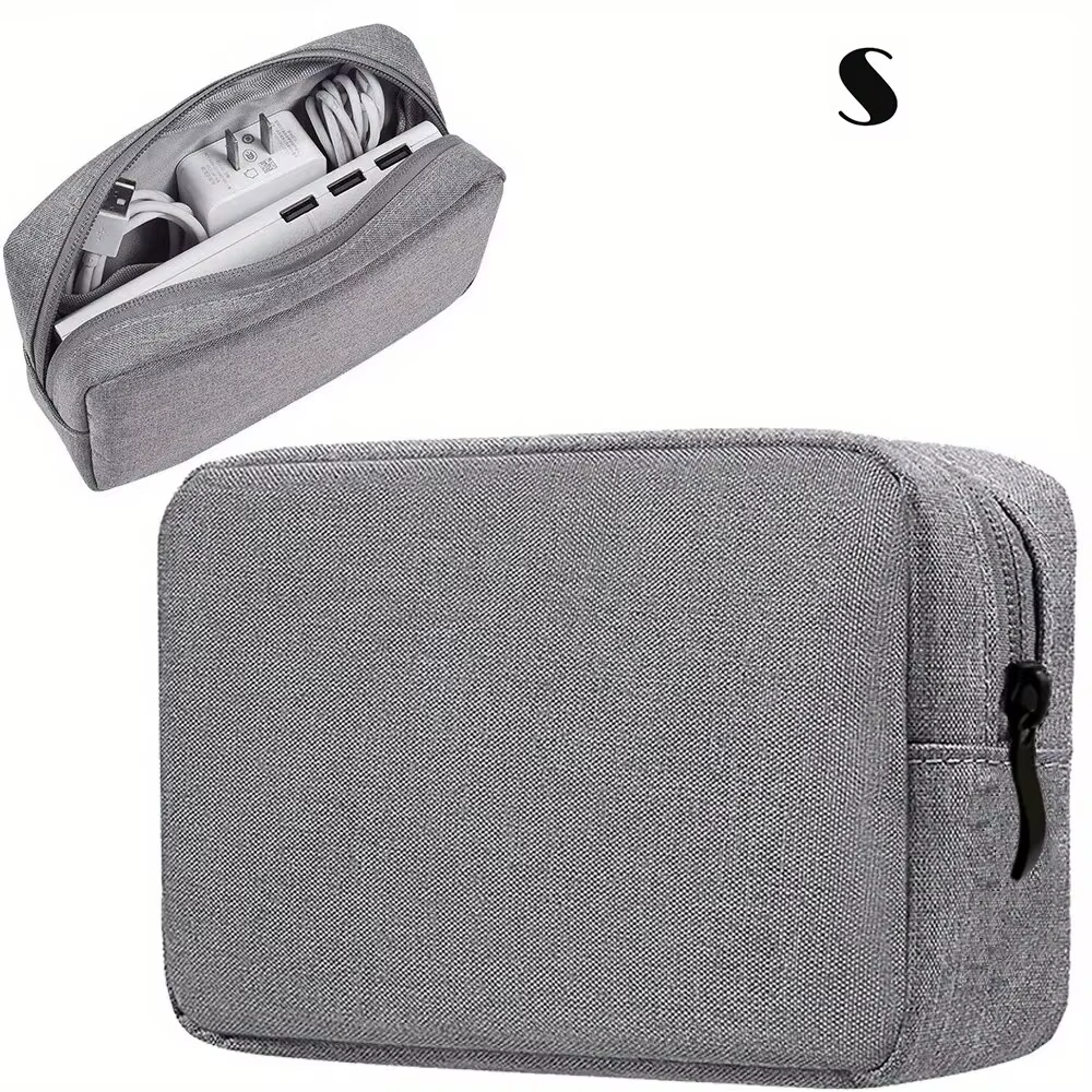 Sac de rangement pour câbles électroniques, sac de voyage pour petits appareils électroniques, carte