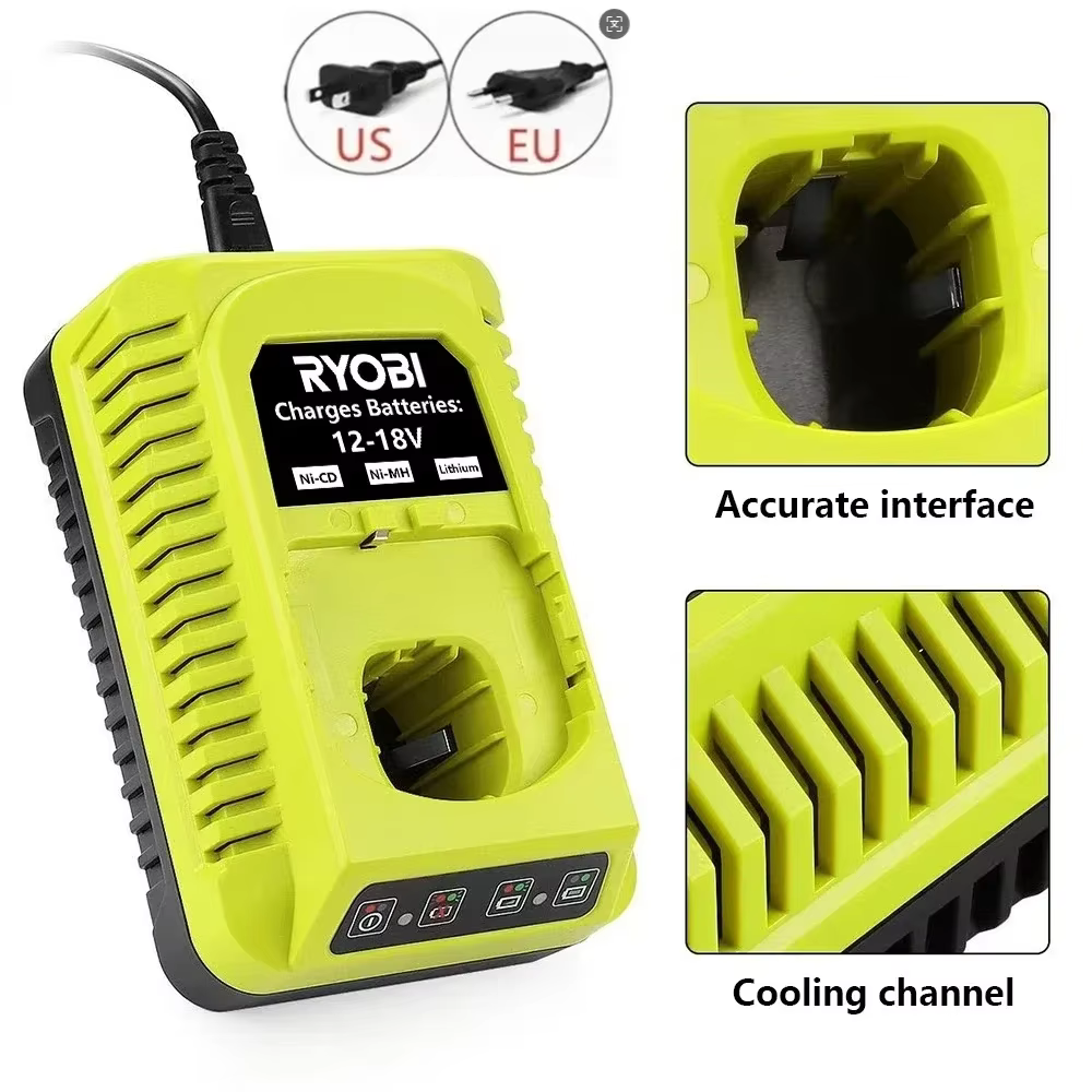 Nouvelle batterie rechargeable authentique RYOBI 18V 8.0Ah 2026, offre une autonomie étendue pour to