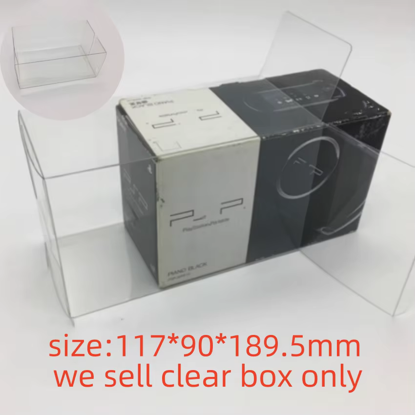 Pour boîte de collection PSP 3000, organisateur de jeu, boîte transparente, boîte TEP, boîte de coll