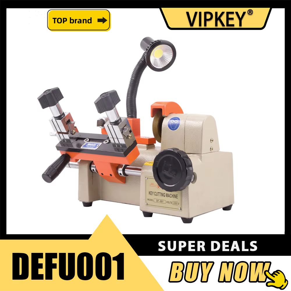 Machine DEFU-001 de copie de coupe de clé horizontale avec la tension de 220V 110V pour la maison de