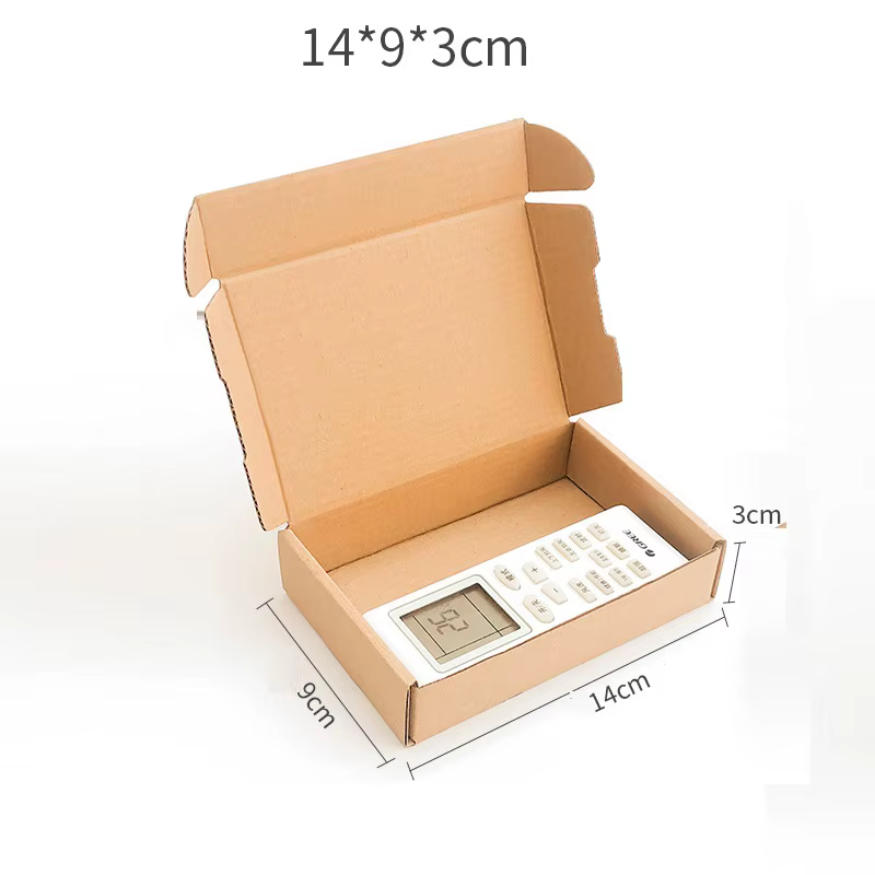 Boîtes de courrier en carton 14x9x3cm, grand avion pour petites entreprises, emballage d'expédition 