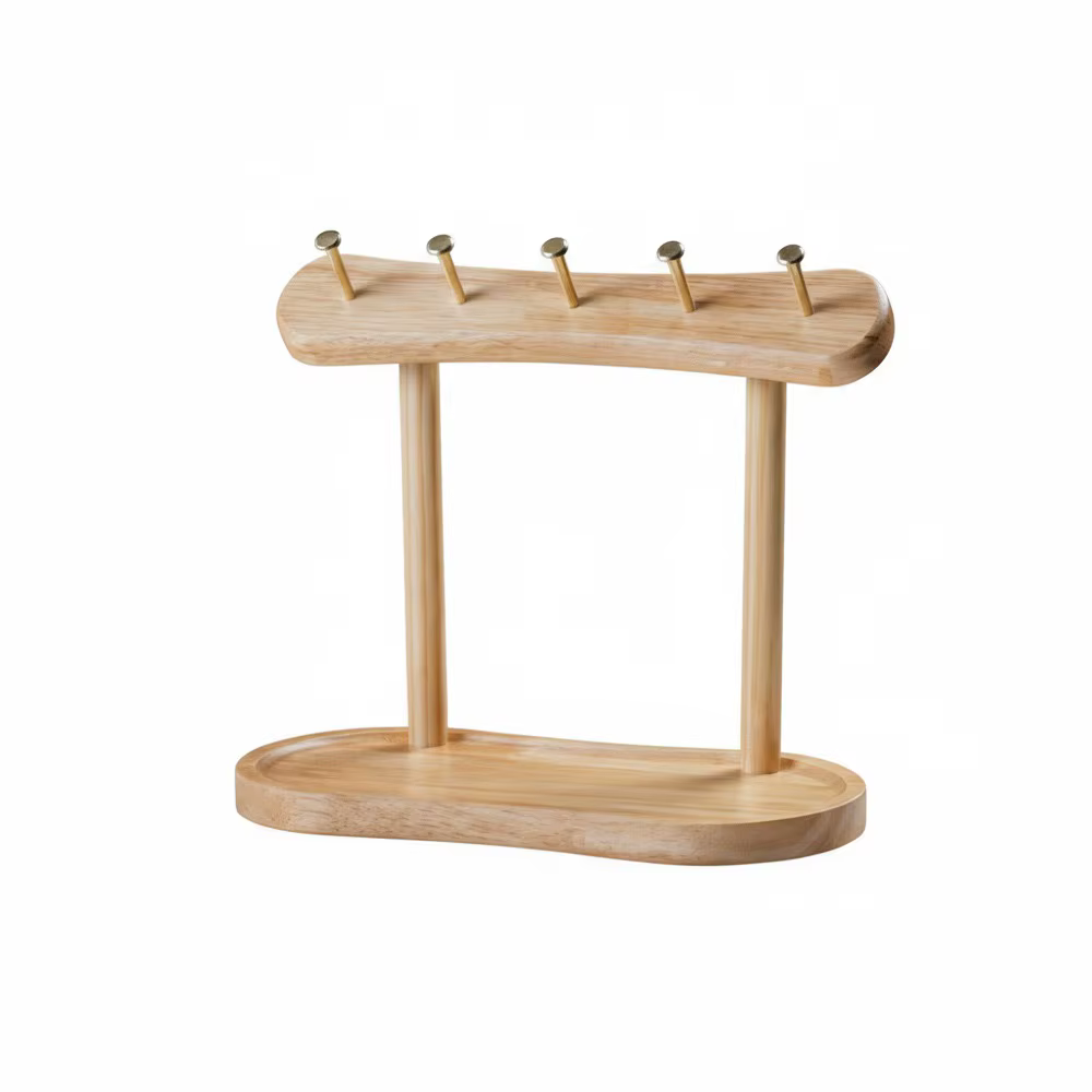 Support de rangement pour clés en bois, écologique, gain de place, boîte porte-clés, grande capacité