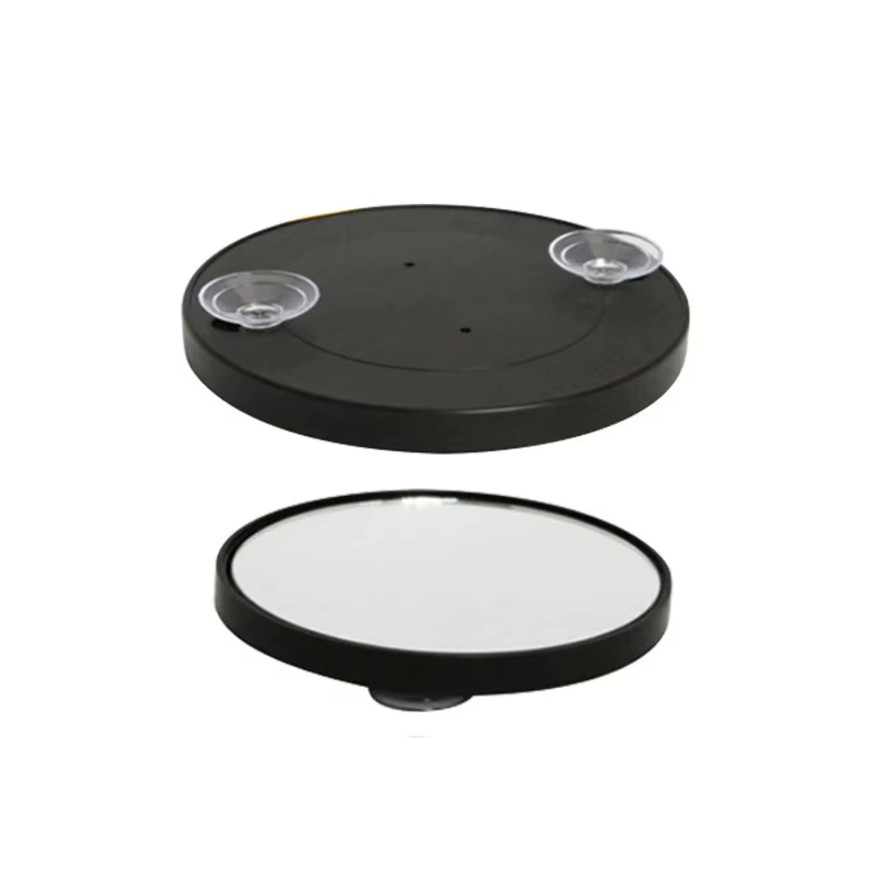 Loupe à ventouse puissante 40x, miroir de maquillage de voyage 3.5 pouces pour l'élimination des poi