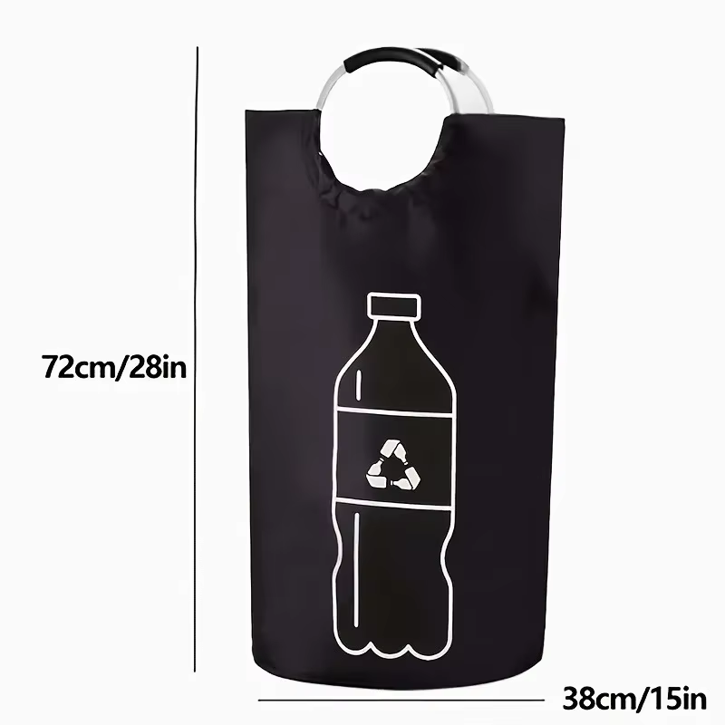 Sac de rangement pliable grande capacité pour bouteilles de boissons, panier de collecte de bouteill
