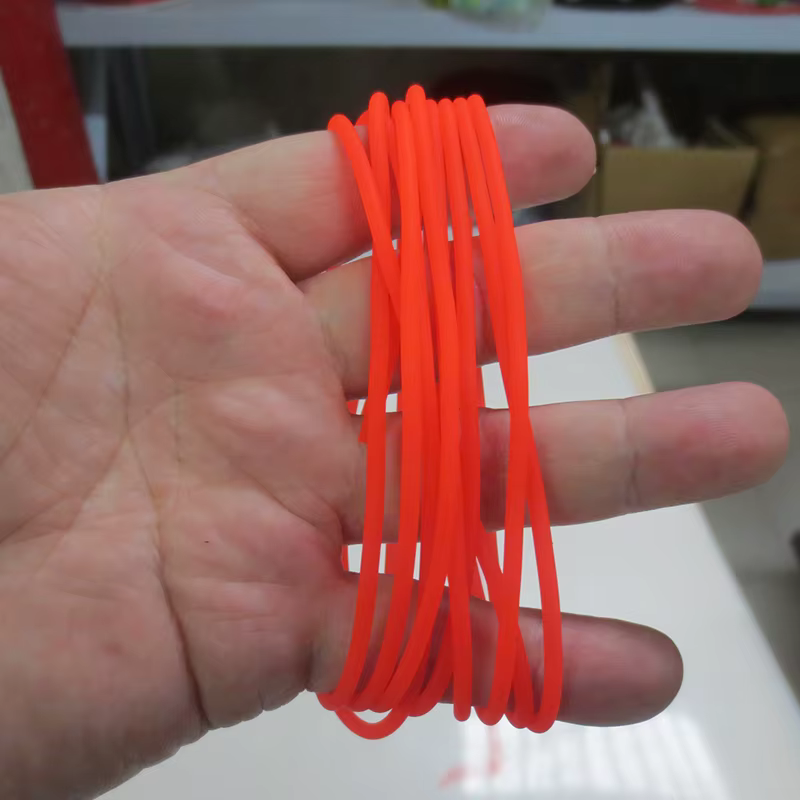 Ligne de caoutchouc élastique solide de 2.5mm, ligne de caoutchouc de 2M à 10M pour la pêche, corde 