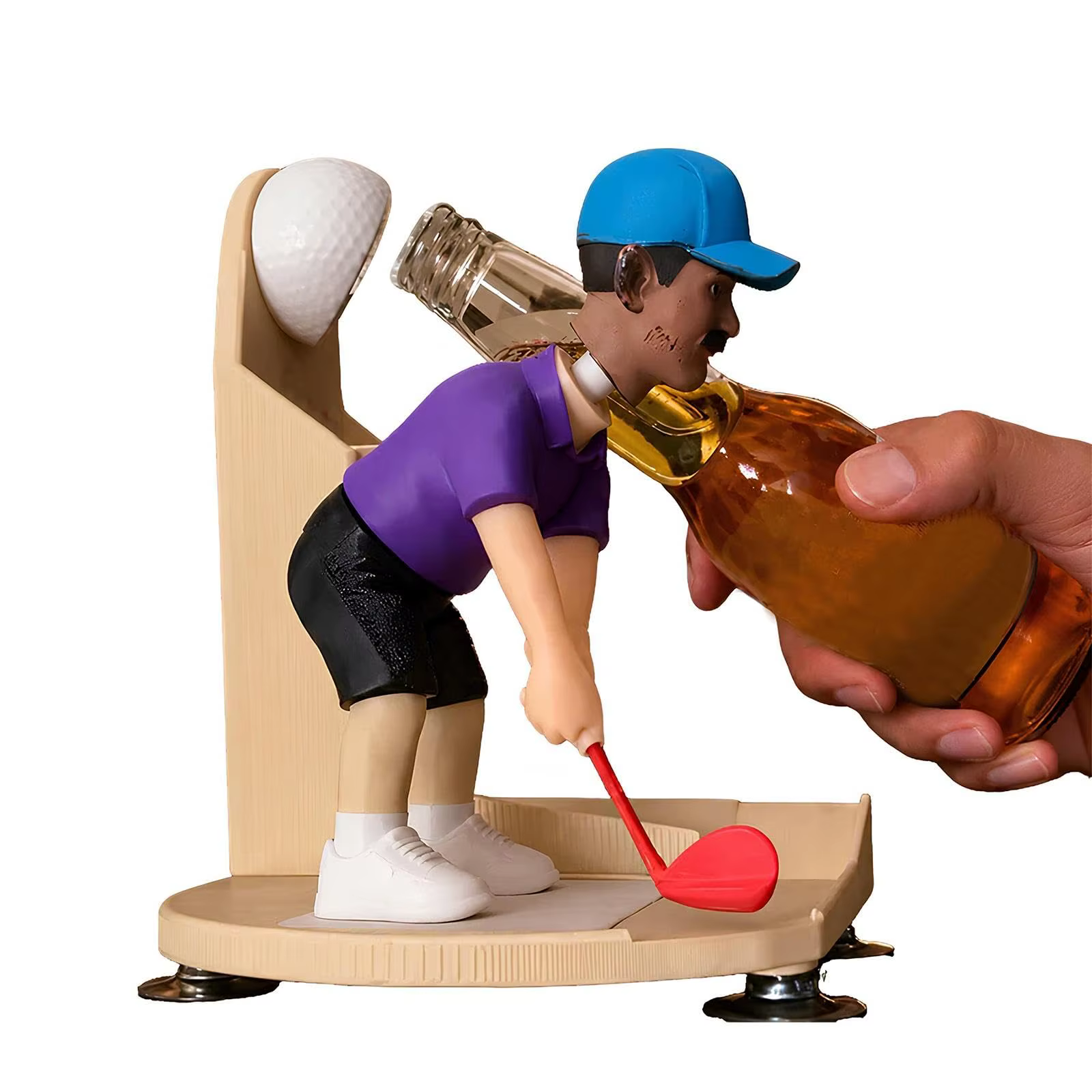 Décapsuleur de bière sur le thème du golf, ouvre-bouteille portable pour bar de golf et cadeaux pour