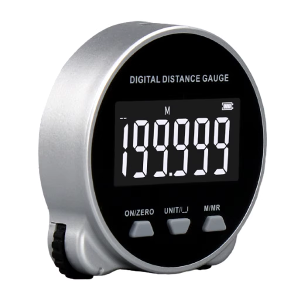 Règle électronique Rechargeable, télémètre à 8 fonctions, écran LCD HD, longue durée de veille, outi