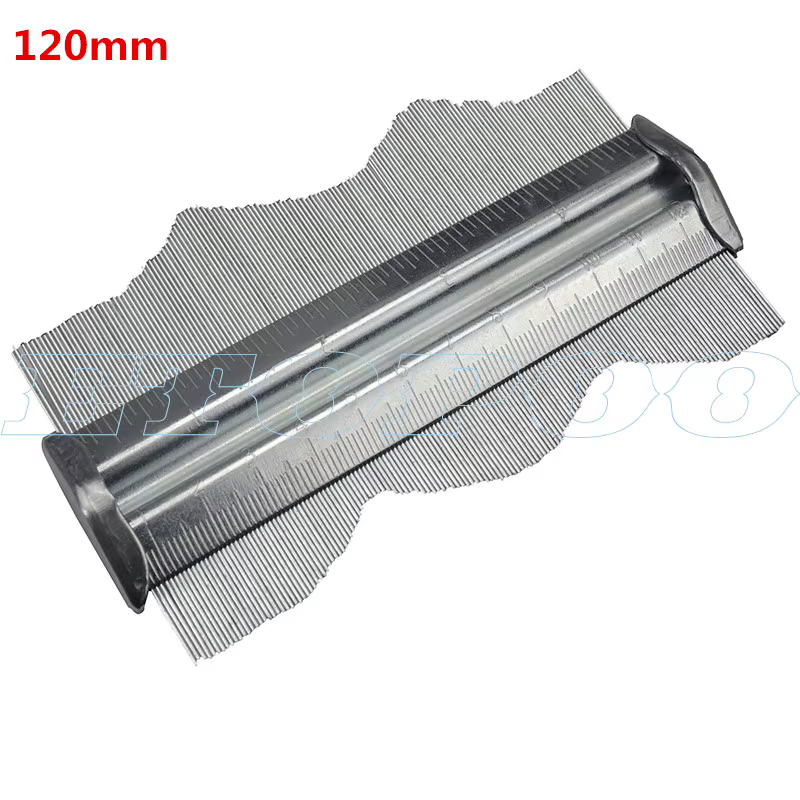 Outil de mesure de duplicateur de contour en métal, jauge de fierté, outil de charpentier, 5 po, 6 p
